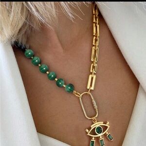 Beautiful green necklace